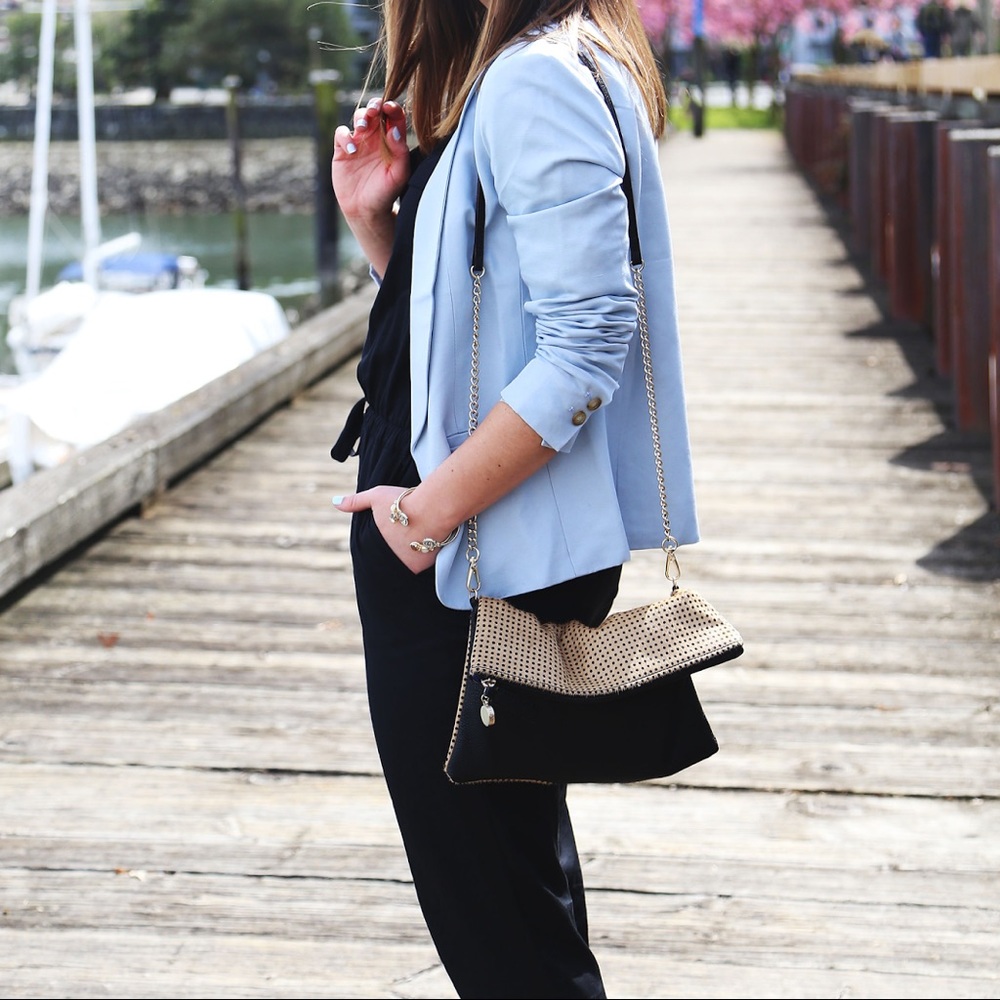 LOFT Light Blue Blazer